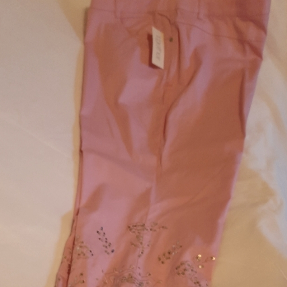 Vintage Together Pant Sequins And Bottom Zipper Size 20